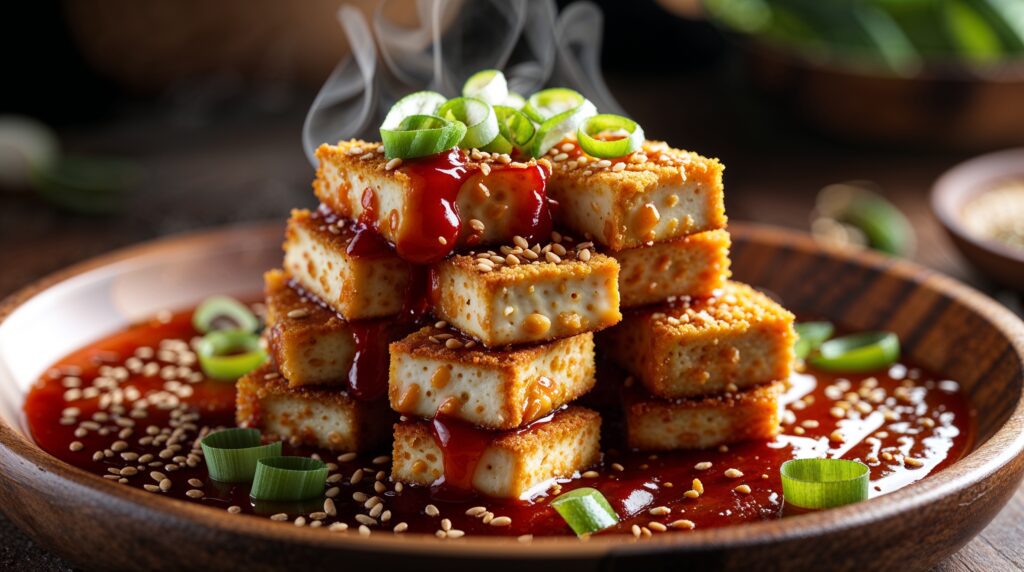 Tahu Crispy Saus Pedas Manis, Garingnya Bikin Nggak Mau Berhenti, Kami Sarankan!