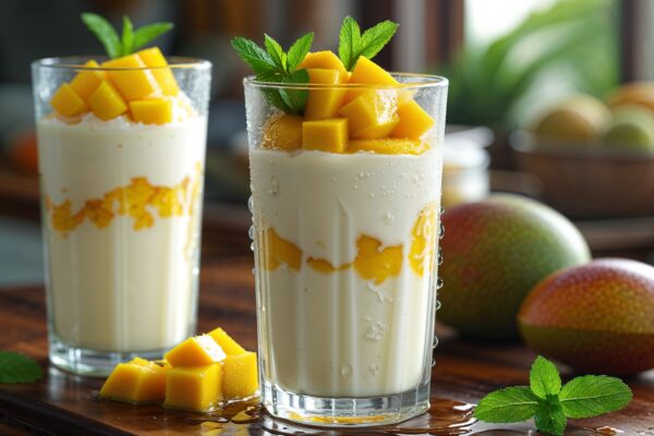 Yogurt Mangga Kocok: Lembut, Dinginnya Sampai ke Hati
